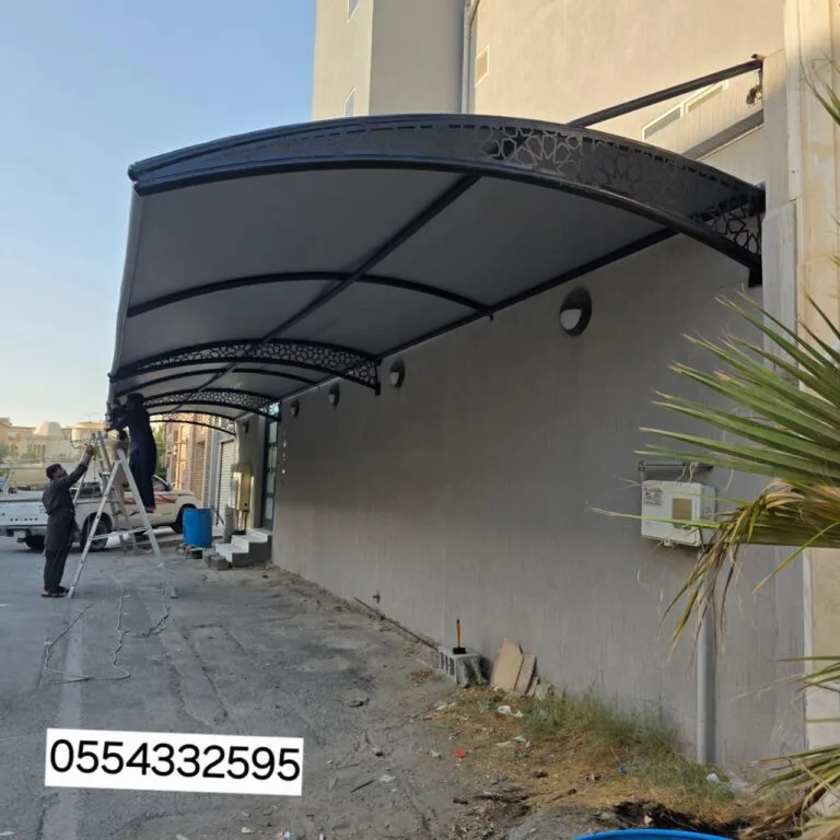 مظلات وسواتر الفاخرية حي الشعلة الدمام 0554332595 5 مظلات سيارات